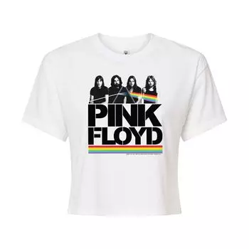 Укороченная футболка с рисунком Pink Floyd Group для юниоров Licensed Character