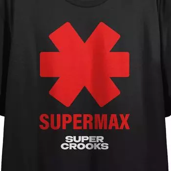 Укороченная футболка с рисунком Super Crooks для юниоров Licensed Character