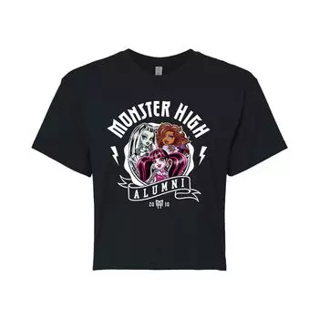 Укороченная футболка с рисунком выпускников Monster High для юниоров Licensed Character