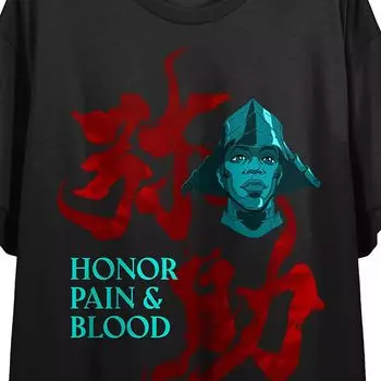 Укороченная футболка с рисунком Yasuke Honor для юниоров Licensed Character