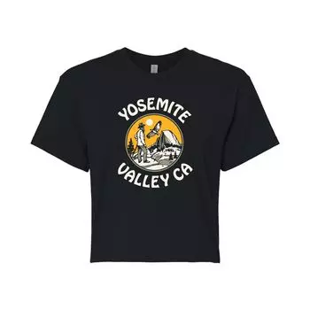Укороченная футболка с рисунком Yosemite Valley для юниоров Licensed Character