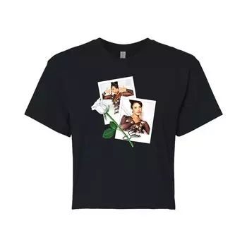 Укороченная футболка Selena Quintanilla Polaroids для юниоров Licensed Character