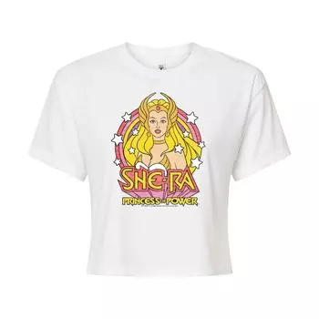Укороченная футболка She-Ra со звездами для юниоров Licensed Character, белый