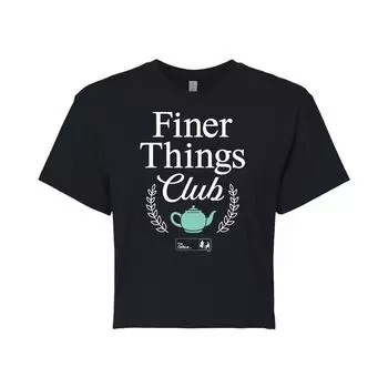 Укороченная футболка The Office Finer Things для подростков Licensed Character