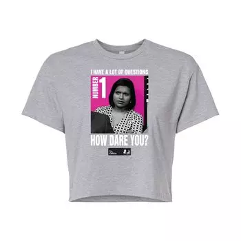 Укороченная футболка The Office Kelly Kapoor для юниоров Licensed Character
