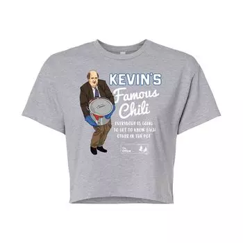 Укороченная футболка The Office Kevin's Chili для юниоров Licensed Character