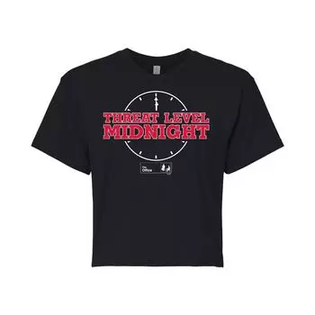 Укороченная футболка The Office Midnight для юниоров Licensed Character, черный