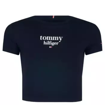 Укороченная футболка Tommy Hilfiger, синий