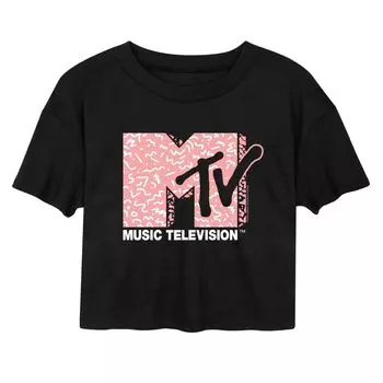 Укороченная футболка в стиле MTV для юниоров Licensed Character