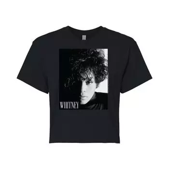 Укороченная футболка Whitney Houston для юниоров Licensed Character, черный