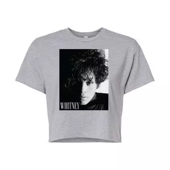 Укороченная футболка Whitney Houston для юниоров Licensed Character, серый
