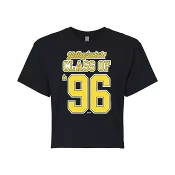 Укороченная футболка Yellowjackets Class Of '96 для юниоров Licensed Character, черный