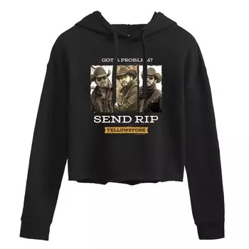 Укороченная худи Rip Wheeler для юниоров Yellowstone "Send Rip" Licensed Character