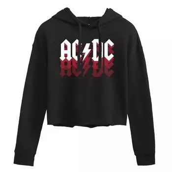 Укороченная худи с графическим рисунком AC/DC Fade для юниоров Licensed Character