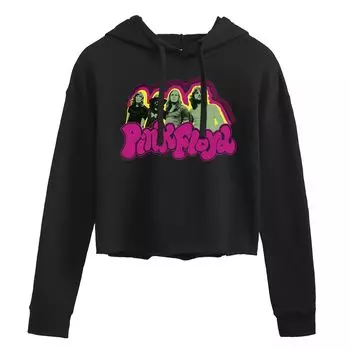 Худи с графическим рисунком Pink Floyd Group Shout Licensed Character, черный