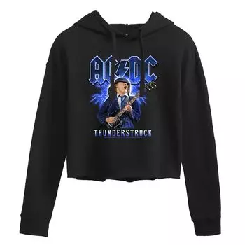 Укороченная худи с рисунком AC/DC для юниоров "Thunderstruck" Licensed Character