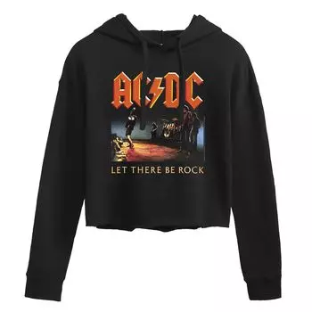 Укороченная худи с рисунком AC/DC для юниоров "Let There Be Rock" Licensed Character