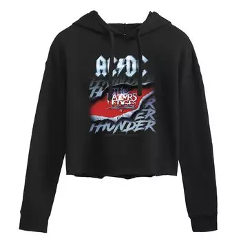 Укороченная худи с рисунком AC/DC для юниоров "The Razors Edge" Licensed Character