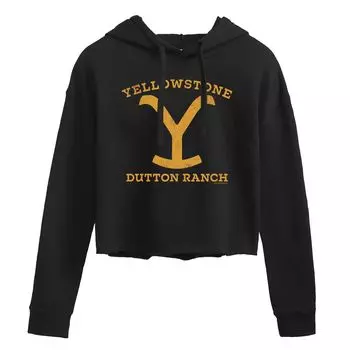 Укороченная худи с рисунком «Y» для юниоров Yellowstone «Y» Licensed Character