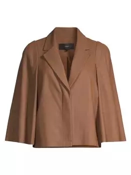 Укороченная кожаная куртка Pippa Kobi Halperin, песочный