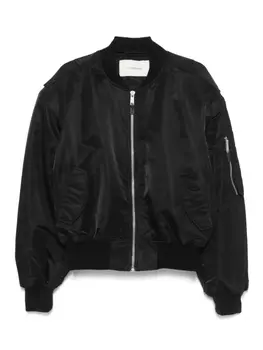 Укороченная куртка-бомбер ENTIRE STUDIOS, черный