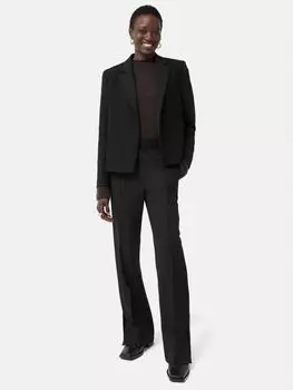 Укороченная куртка-букле из микса Jigsaw, черный