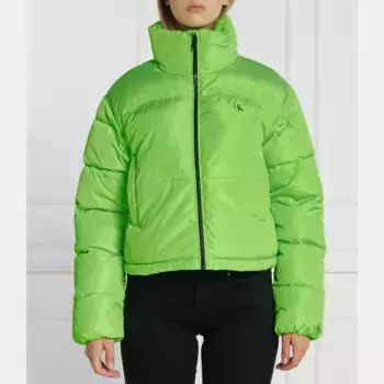 Укороченная куртка Calvin Klein, зеленый