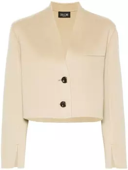 Укороченная куртка Del Core, нейтральный цвет