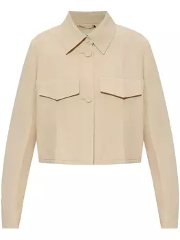 Укороченная куртка FENDI, бежевый