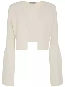 Укороченная куртка Gabriela Hearst, нейтральный цвет