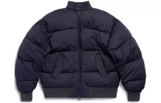 Укороченная куртка Харрингтон Balenciaga, Marine Blue