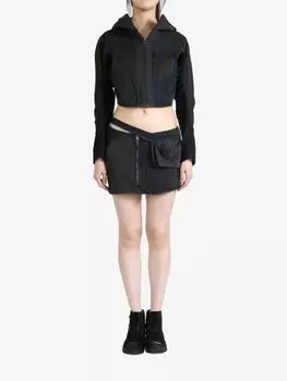 Укороченная куртка Hyein Seo, серый