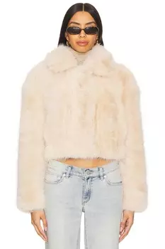 Укороченная куртка из искусственного меха Blanknyc, цвет gram momen