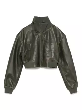 Укороченная куртка Manokhi, зеленый