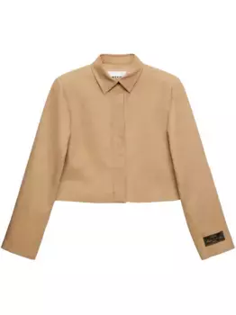 Укороченная куртка MSGM, нейтральный