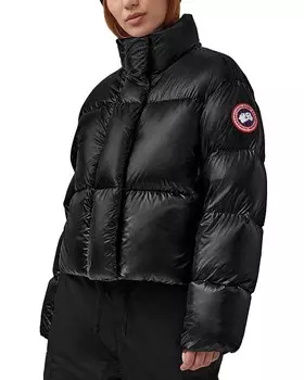 Укороченная куртка-пуховик Canada Goose Cypress, черный
