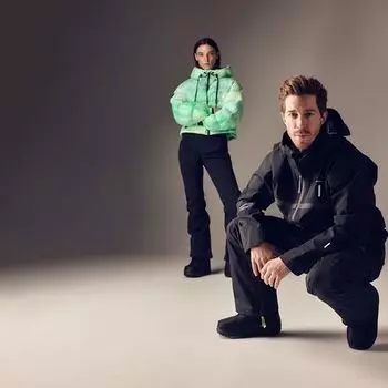 Укороченная куртка-пуховик женская WHITESPACE, цвет Green Tie Dye