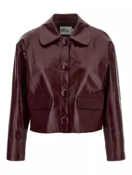 Укороченная куртка Self-Portrait, красный