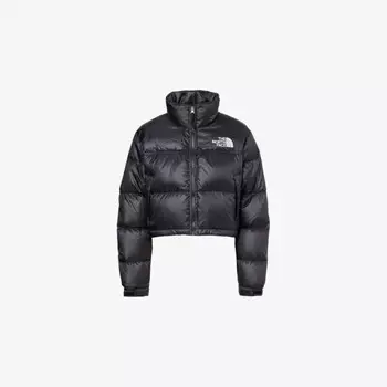 Укороченная куртка свободного кроя Nuptse Hell-Pow The North Face, черный
