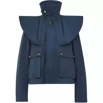 Укороченная куртка-тренч JW Anderson, Light Indigo