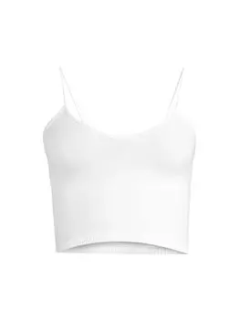 Укороченная майка Brami Free People, белый