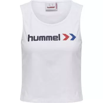 Укороченная майка Hmlic Texas, размер S/L, женские HUMMEL, белый