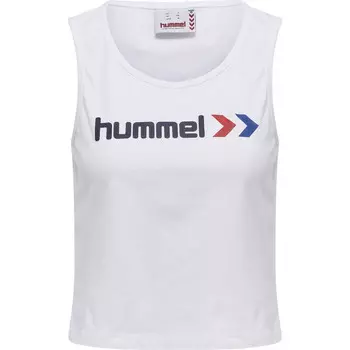 Укороченная майка Hmlic Texas, женская спортивная футболка для отдыха HUMMEL, цвет blau
