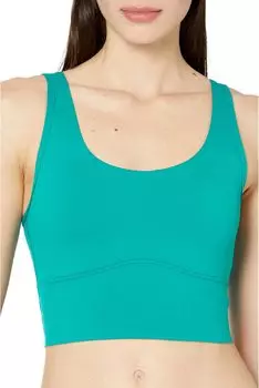 Укороченная майка Meridian Under Armour, цвет Coastal Teal/Metallic Silver