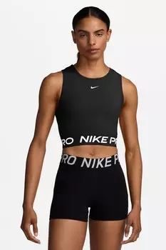 Укороченная майка Pro 365 dri fit Nike, черный