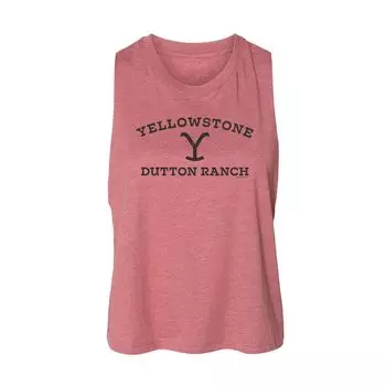 Укороченная майка с логотипом Yellowstone для юниоров Licensed Character