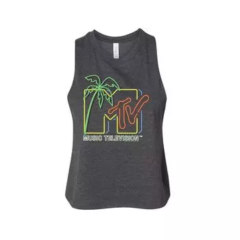 Укороченная майка с неоновым логотипом MTV для юниоров Licensed Character
