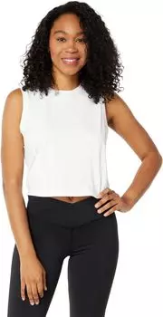 Укороченная майка с открытой спиной THRIVE SOCIETE, белый