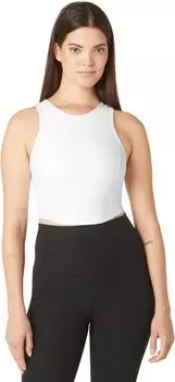 Укороченная майка Spacedye Motivate Beyond Yoga, цвет Cloud White