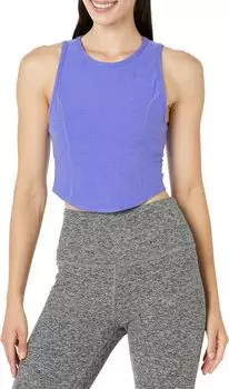 Укороченная майка Spacedye Motivate Beyond Yoga, цвет Ultra Violet Heather